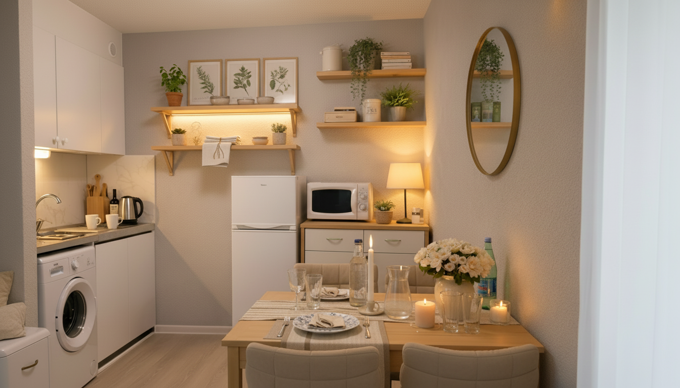 Cuisine équipée – location cure Digne-les-Bains